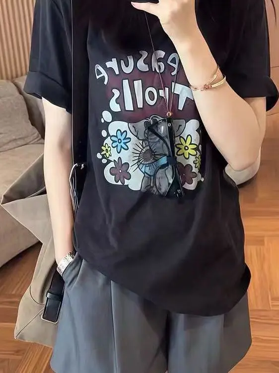 

Fashionable Casual Sportswear Set Women's Loose Slimming Versatile Wide Leg Pants Two Piece Set Trendy Summer 2026