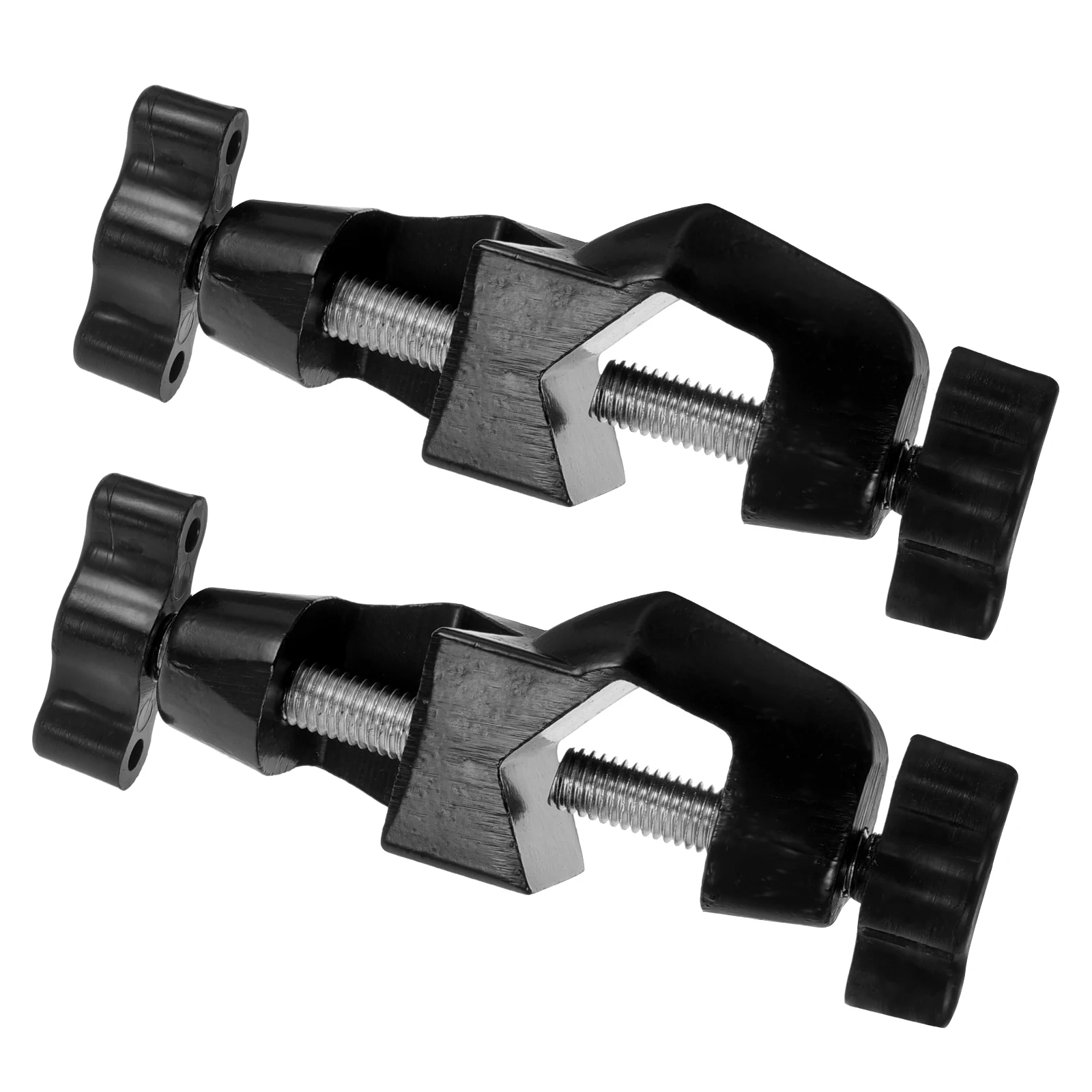 2pcs Zinc Alloy Cross Clamp Anti Rust Adjustable Lab Stand Holder Bracket Right Angle Clamp Laboratory Supplies