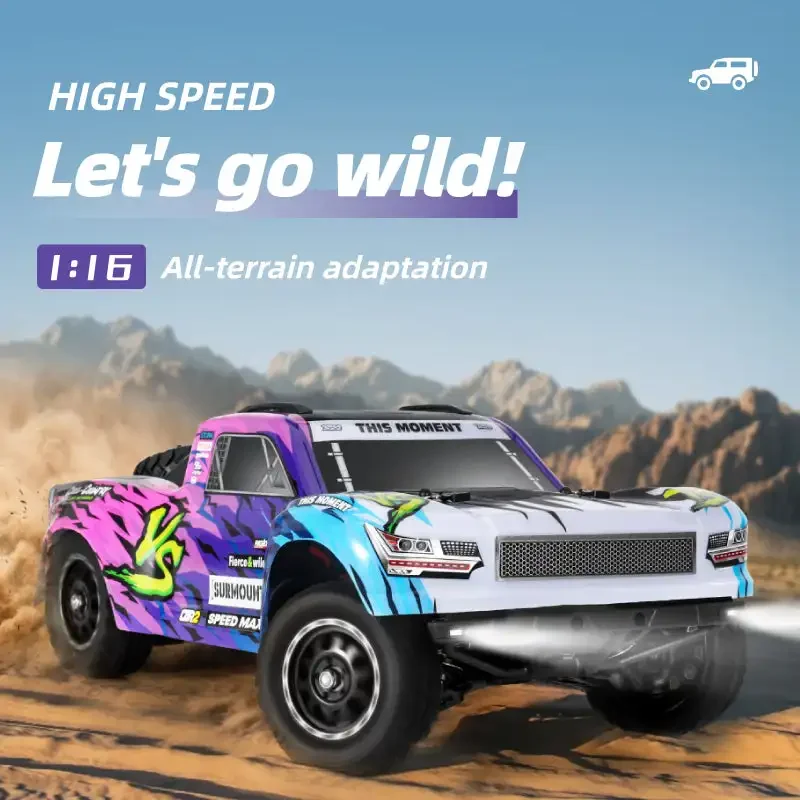 

HBX 3101A 1/16 Brushless 4WD RC Short Course TruckIndependent SuspensionFull Ball Bearings Metal Driveshaft 45KM/H Speed Car Toy