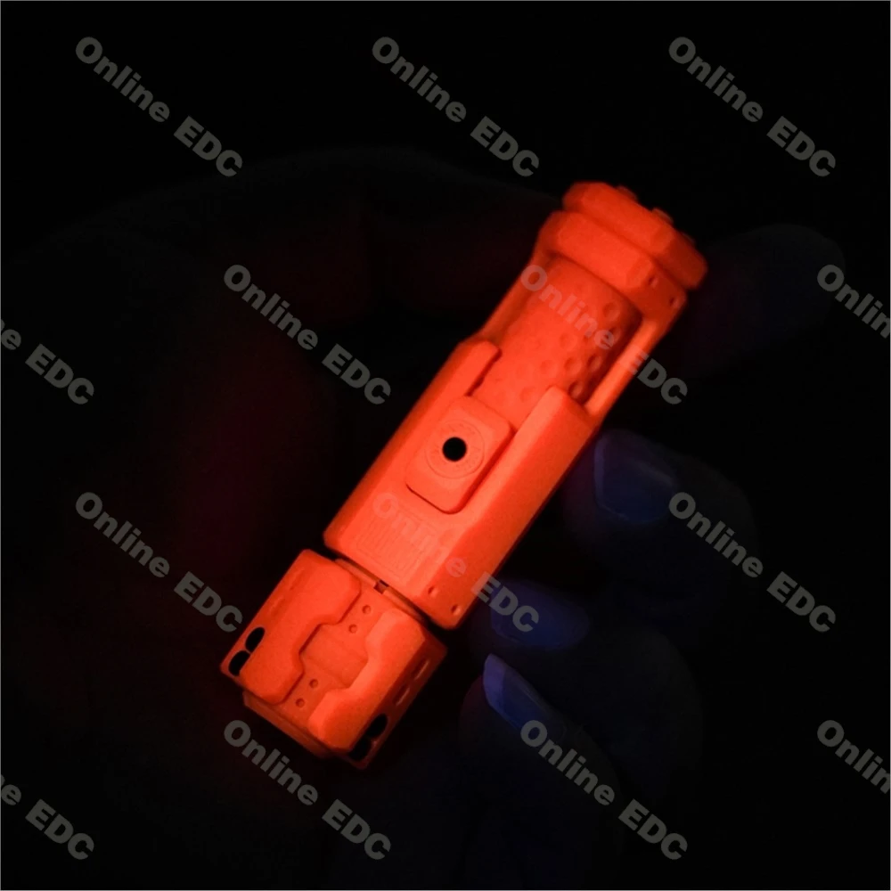 MUYI mosquetero luminoso Fidget Slider juguetes luminosos juguetes para aliviar el estrés juguetes Fidget para adultos