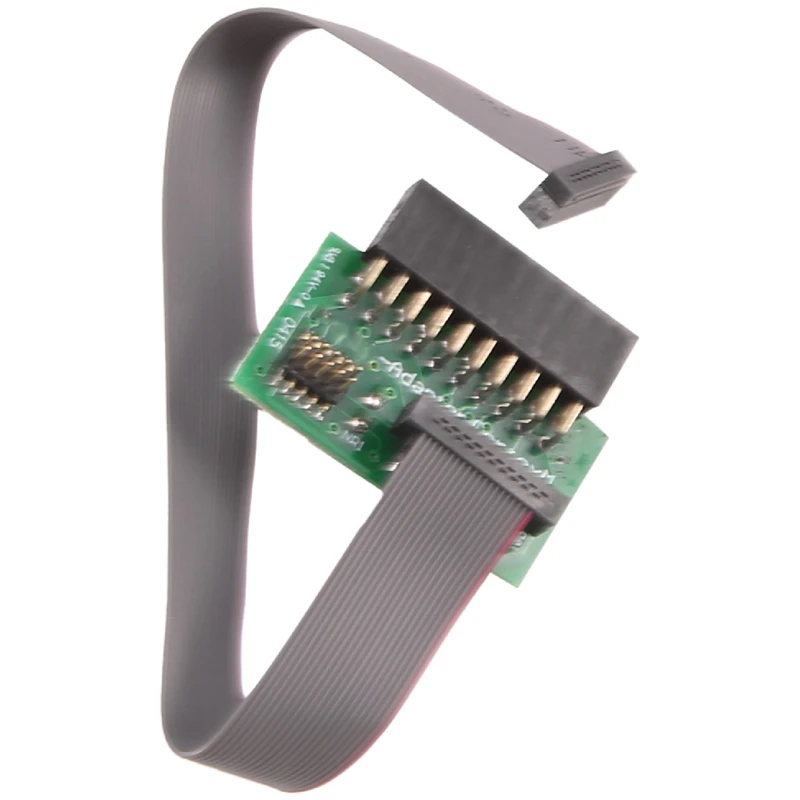 Carte petronde de câble JTAG, 2x10, 2.54mm, vers SWD, 2x10, 1.27