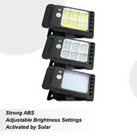 Clip On Solar Lights Smart Sensor Security Light 3 Modes Wall Lamp For Umbrella Gate Camping Pathway Deck Garden Garage Yard