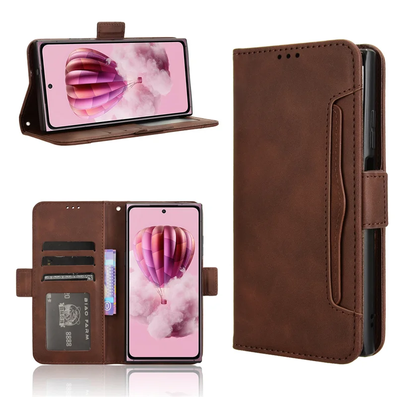 For HMD Skyline 5G Flip Type Phone Case for HMD Skyline TA-1688 Leather Multi-Card Slot Mobile phone Wallet case