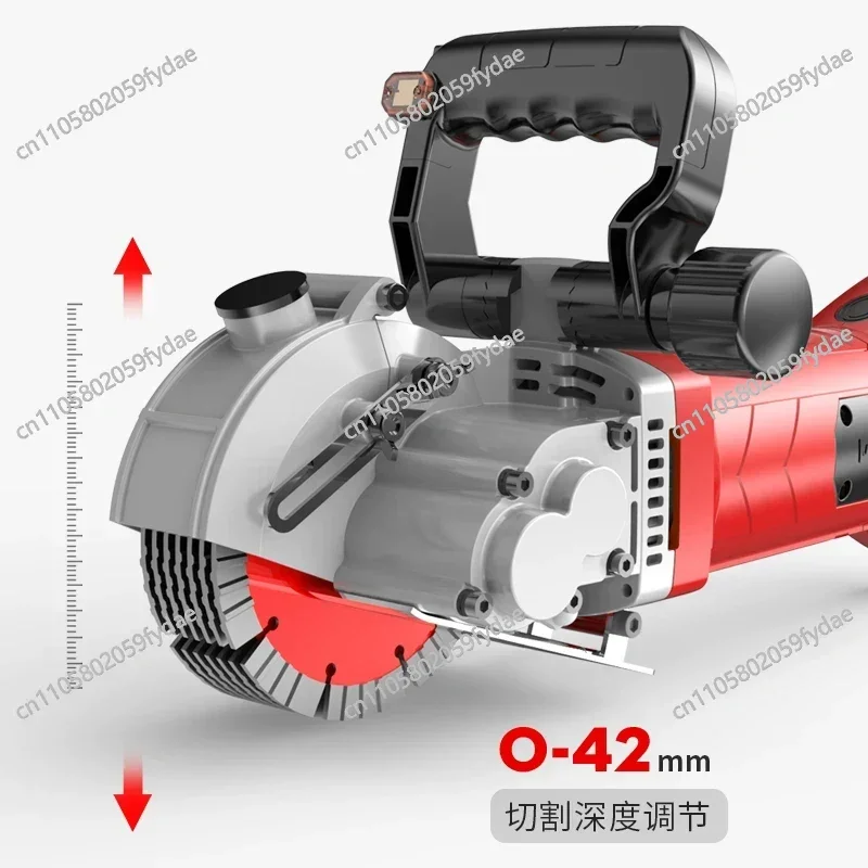 220V 5800w Electric Wall Chaser Handheld SLOTTING-MACHINE Brick Wall Cutting Machine Concrete Groove Slotting