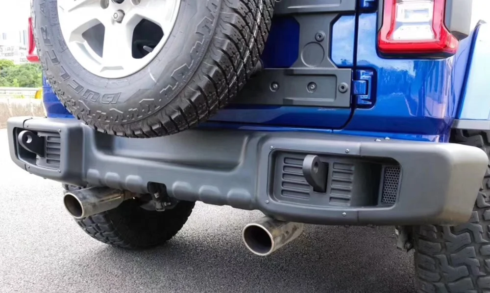 AstronautRR Rear Steel Bumper for Jeep Wrangler JL 2018+ 6