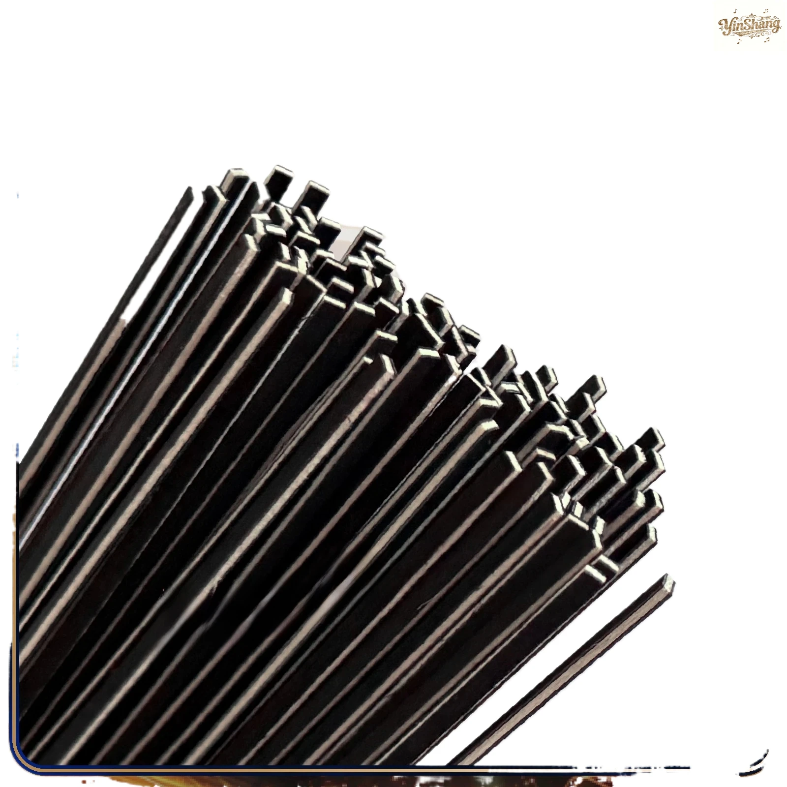 

50pcs/100pcs Maple Wood Violin Purfling Viola Cello White Black Wood Strips Bass Inlay Bar 1.3/1.8mm Repair Luthier Tools