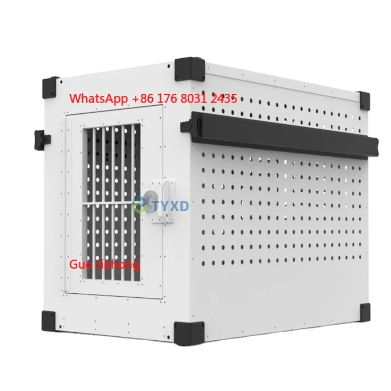 

TYXD Custom Durable Aluminium Dog Boxes Pet Crates S/M/L/XL/XXL Dog Transport Box for Flight