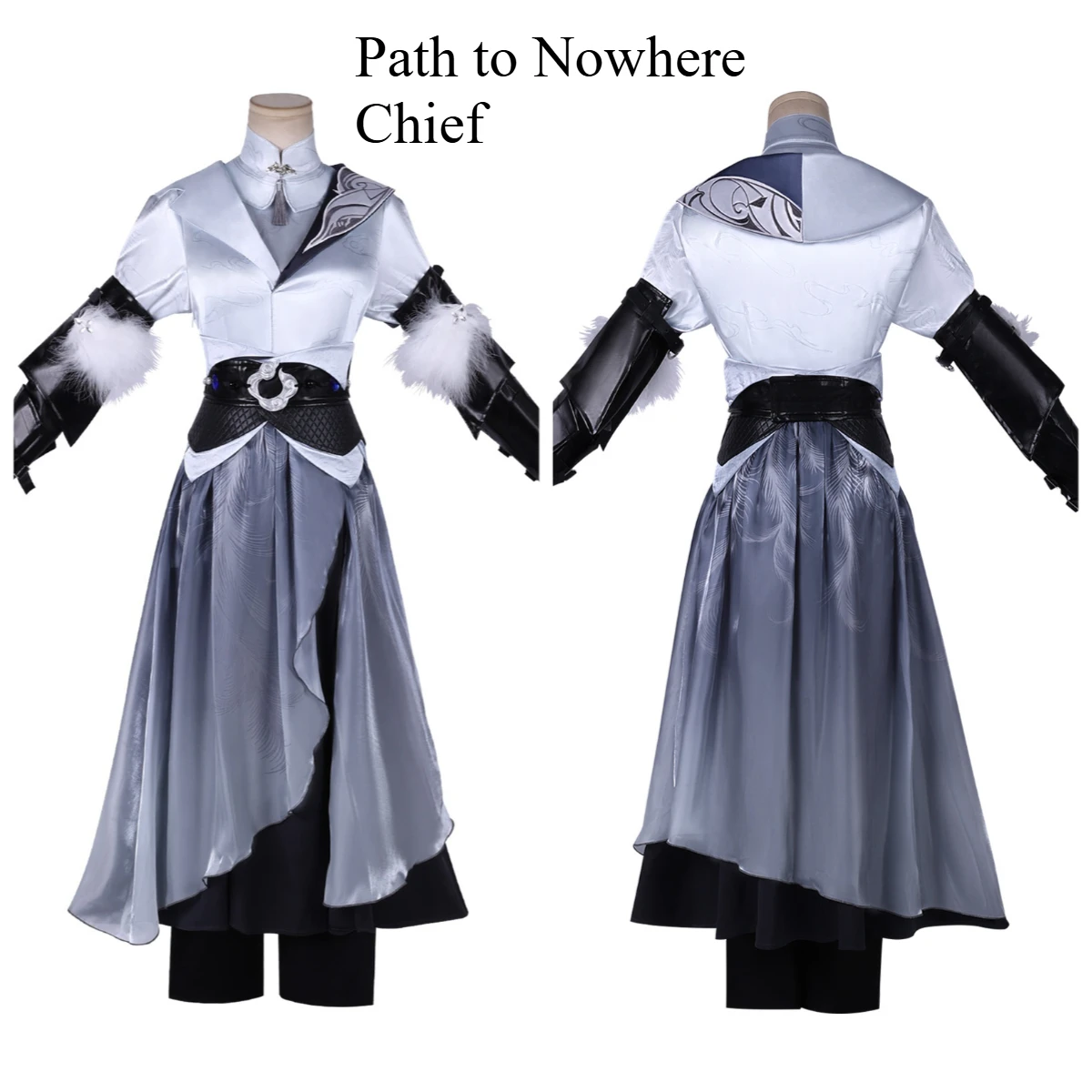 

Path to Nowhere Chief Game Suit Uniform Cosplay Costume Halloween Carnival Party Outfit NexoCosplay