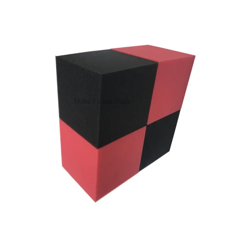 1PC 30x30x30cm Cube Acoustic Treatment Foam Fill Block Corner Bass Trap Accessorie Sound Absorption Sponge Flame Retardant Foam