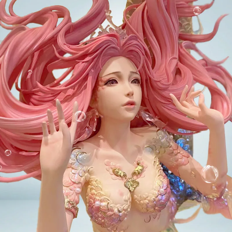 New Creative Mermaid Anime Action Figures Pvc Anime Figure Collection Model Doll Statue Home Decoration Birthday Gift For Kids