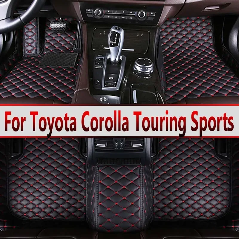 ALL Car Floor Mats For Toyota Corolla Touring Sports Suzuki Swace E210 2019~2023 Estate Leather Floor Carpets Matts Car Accessor