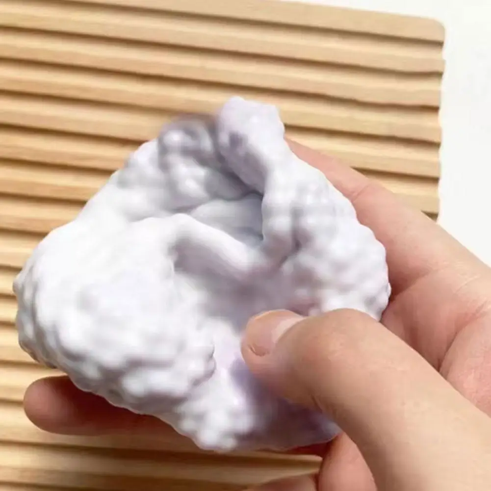 

Супермягкий сжимаемый шарик-антистресс Ice Skin: пластичная, липкая, медленно восстанавливающая форму сенсорная игрушка ручной работы для офиса и дома, отличный подарок