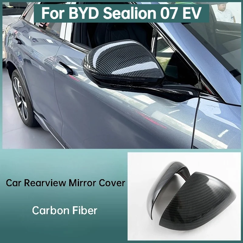 For BYD Sealion 07 EV Rearview Mirror Cover Anti-Scratch Protective Sticker Exterior Modification Car Accessories