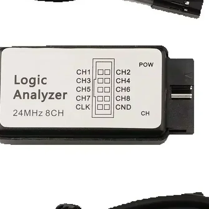 

USB-анализатор логики, инструмент для отладки микроконтроллера, 24 м, выборка, 8 каналов, 8 каналов, аксессуар для измерительного инструмента