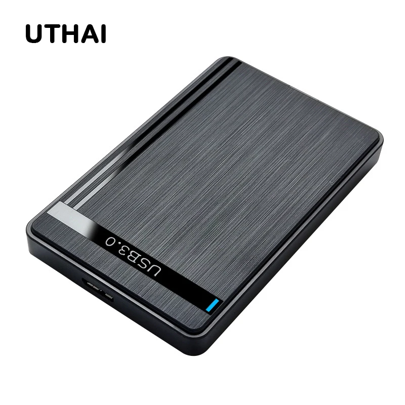 UTHAI 2.5-inch SSD Solid State Mechanical Serial Port SATA Toolless Micro Interface USB 3.0 External Mobile Hard Disk Case