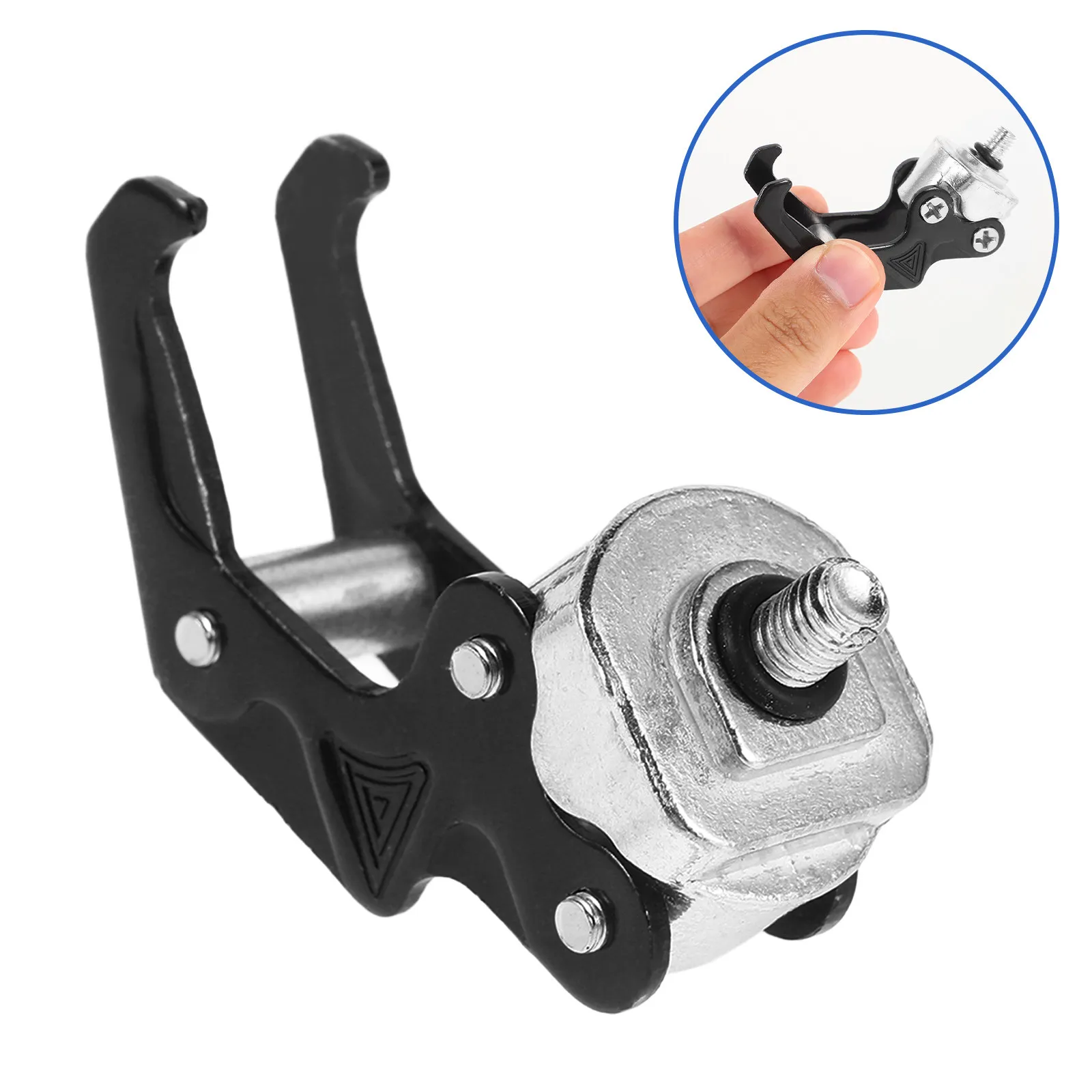 

Heavy Duty Aluminum Alloy Hook for Motorcycle Scooter Electric Bike Moped Universal Fit Holder Handlebar Hook