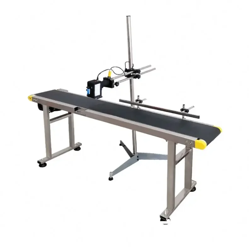 آلة رمز نوع الحزام الناقل الصغيرة، تاريخ وضع، خط التجميع عالي السرعة نوع النافثة للحبر الأوتوماتيكية رمز ثنائي الأبعاد