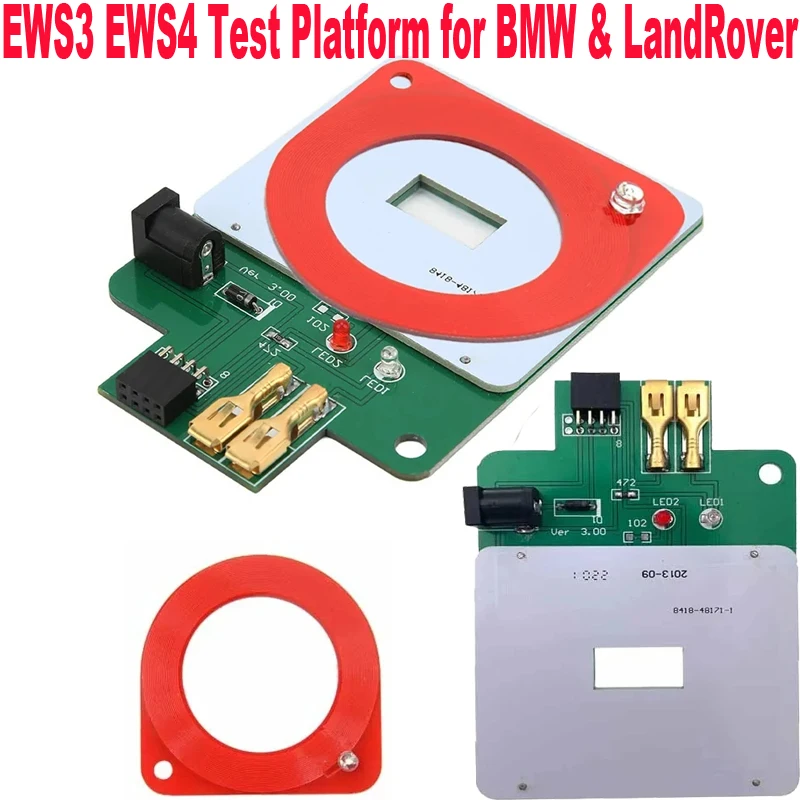 

Тестовая платформа EWS3 EWS4, перезаряжаемая для BMW и Land Rover EWS программатор для PCF7935 EML с автомобильным ключом, проверка ЭБУ, катушка иммобилайзера