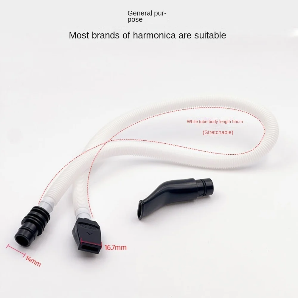 ABS Melodica Flexible Tube Stretchable Replaceable Melodica Tube Mouth Resin Currency Pianica Mouthpiece 32 / 37 Key