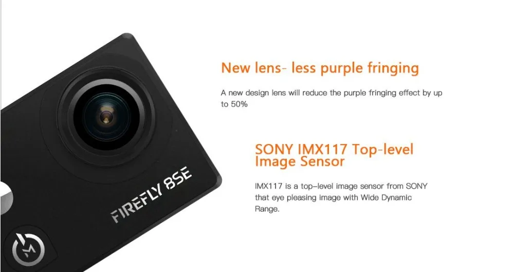 In Stock Hawkeye Firefly 8SE 90 Degree new design than Hawkeye Firefly 8S Super-View Bluetooth FPV Sport Action Cam