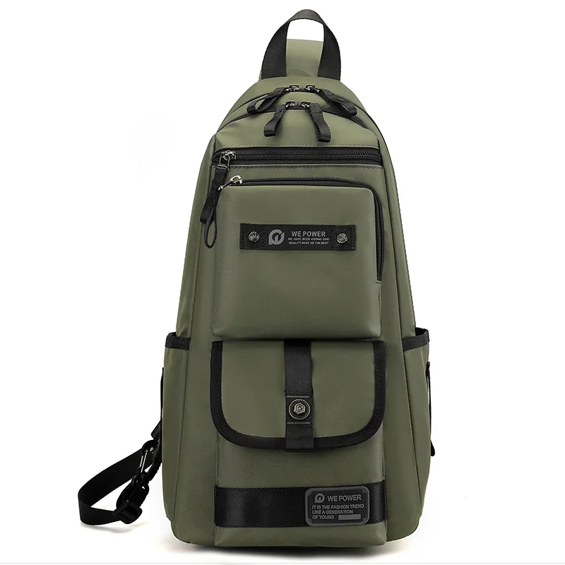 

Large Capacity Men Shoulder Chest Bag 2026 Fashion Man Sling Crossbody Bags for Male 2026 Nylon Waterproof Handbag Sports Travel