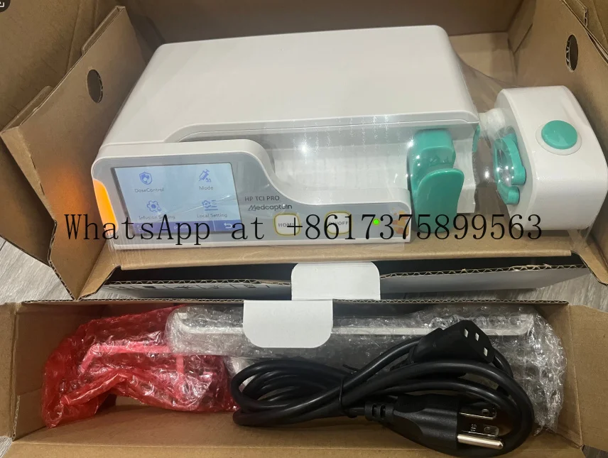 2026 MedCaptain HP TCI Syringe Infusion Pump Station Syringe Pump HP 30tci with All Models for Anesthesia