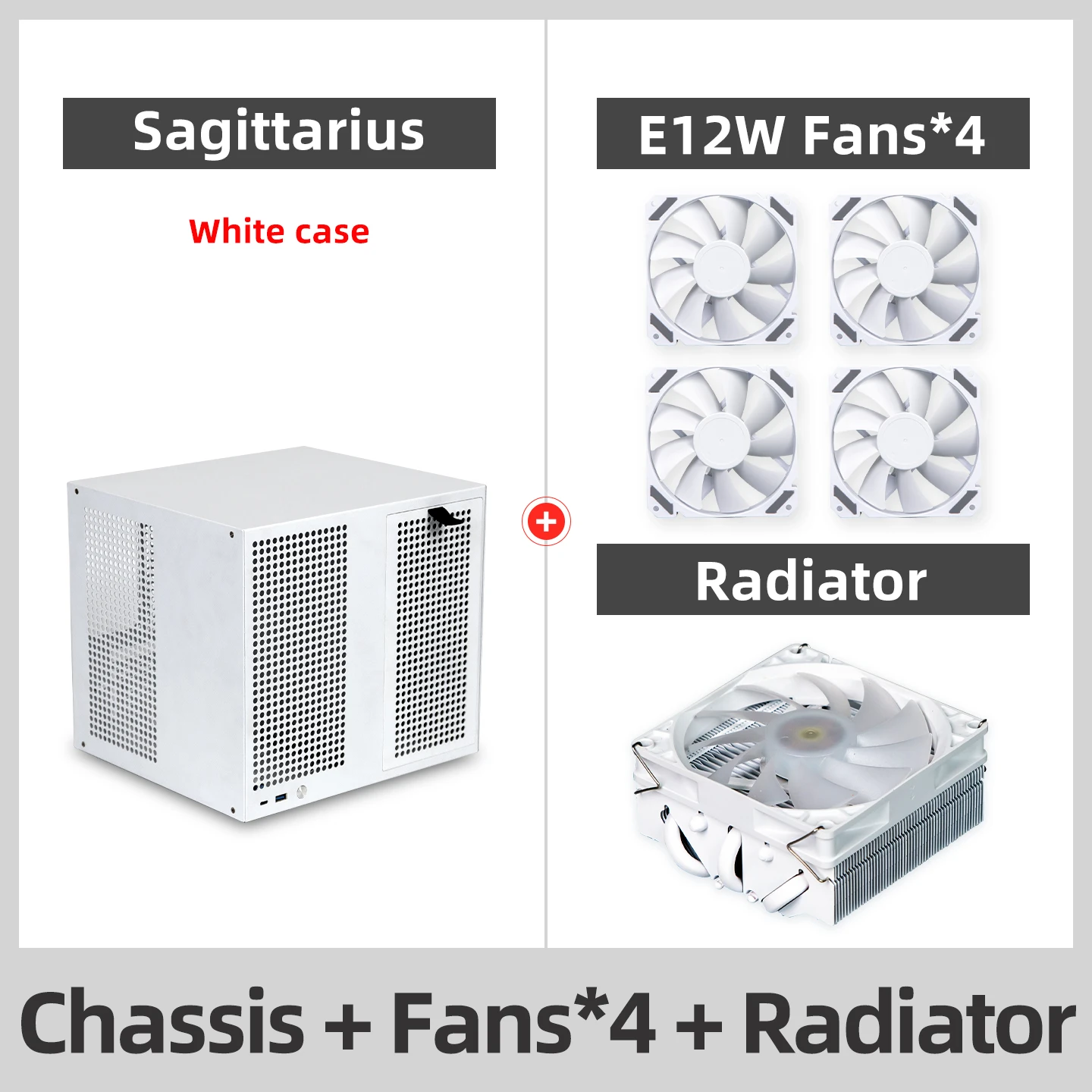 Sagittarius 8-Bay NAS Chassis ATX Mid Tower