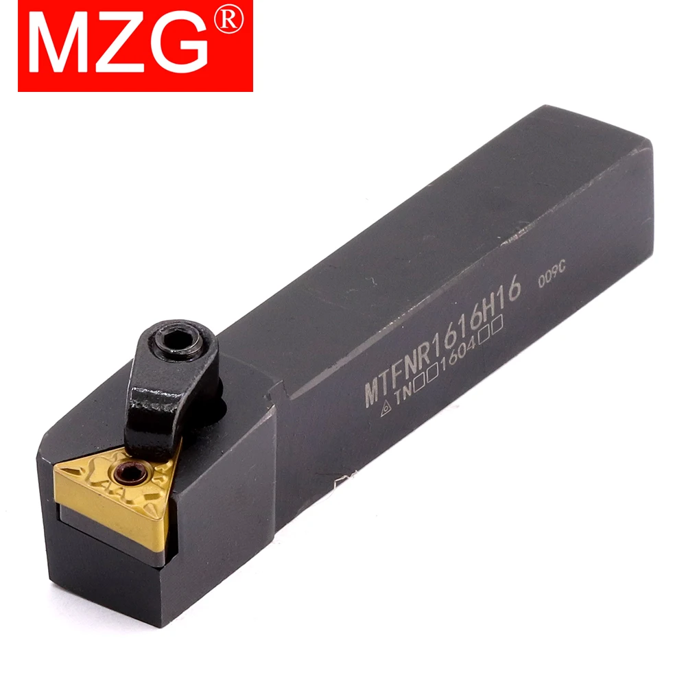 MZG MTFNR1616 MTFNR2020 MTFNR2525 External Turning Tool MTFNR MTFNL Lathe Bar TNMG Insert Turning Holder CNC Cutting Tool Cutter