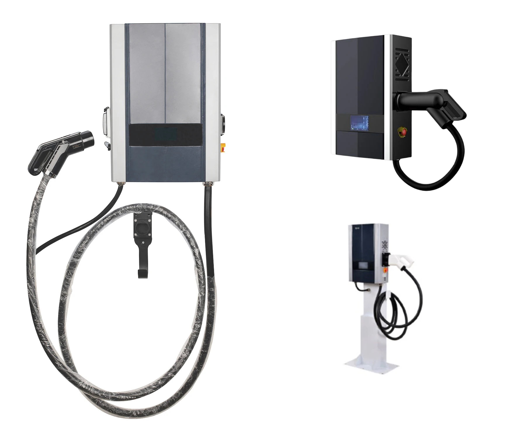 20kw Single Guns Public Charging Pile CCS Wall-mounted Ev Fast Dc Charging Station For Electric Vehicle