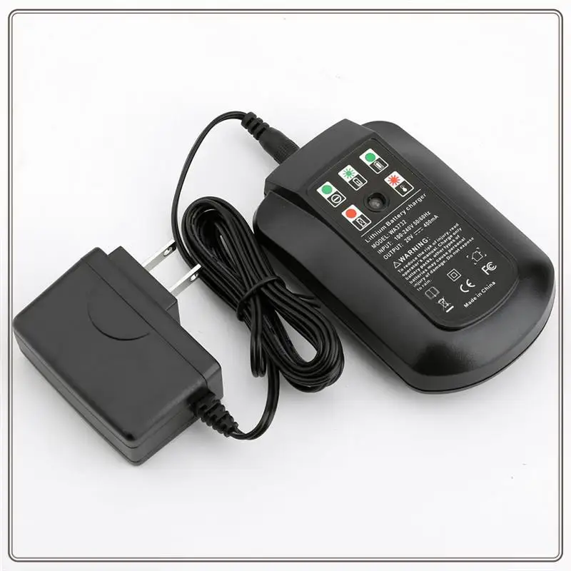 موثوقة-WA3732 شاحن WA3742 20 فولت شاحن بطارية ل Worx 20 فولت بطارية ليثيوم WA3578 WA3525 WA3520 WA3575 ، WA3732 شاحن WA374