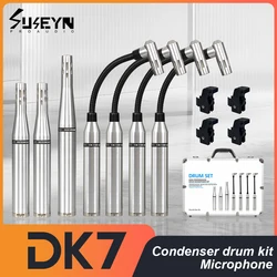 High Quality All Condenser Drum Microphone 7 Sets Ultra High Recording Fidelity DK7