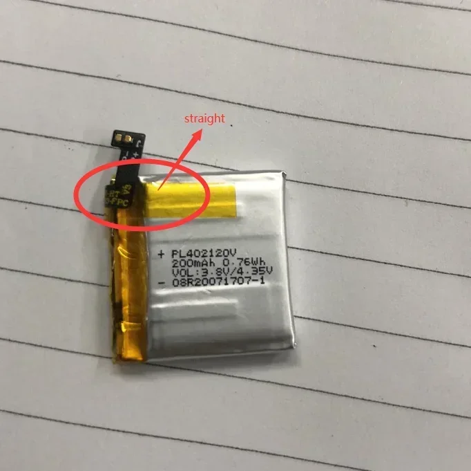 Untuk PL 402120 Baterai V 200MAH 0,76WH