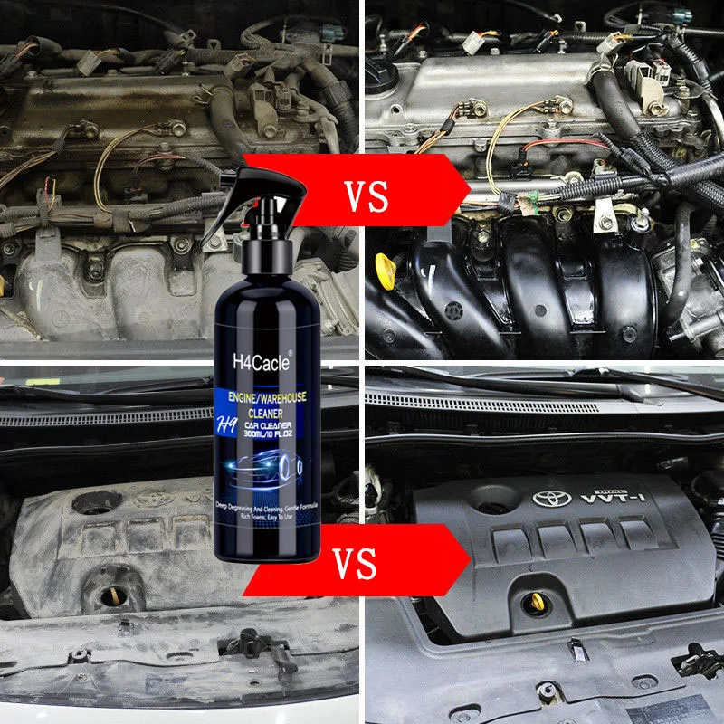 Car Engine Bay Cleaner Powerful Decontamination Cleaning Compartment Oil Dust Grease Remover Car Cleaning Renovate Product