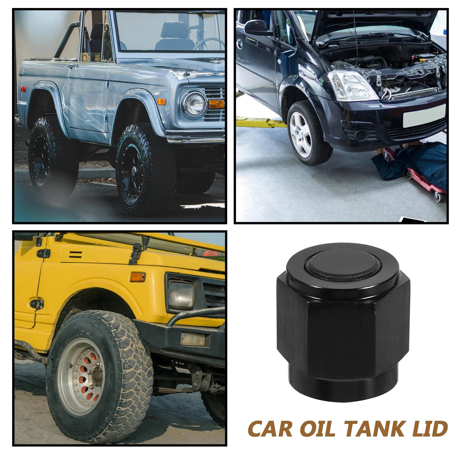 

Oil Car Holder Gas Locking Locking Gas Black Auto Accessories Vehicle Automotive Fuel Fuel Holder Tank Cap Tank Cap