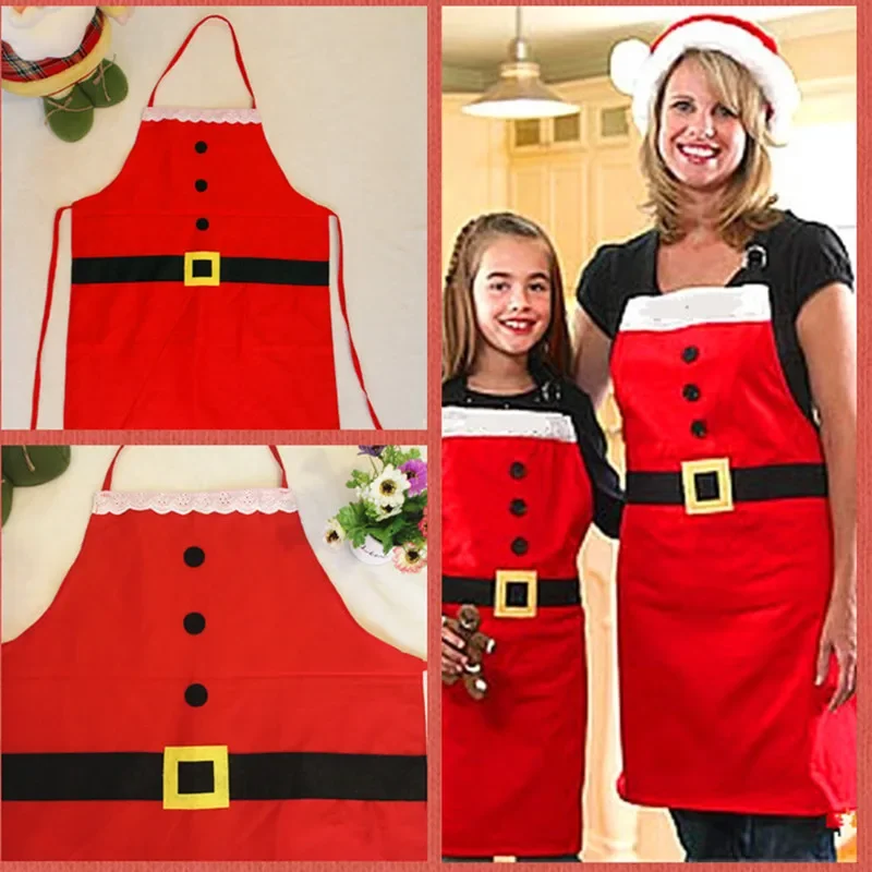 

Y238 Christmas Decorations For Home Commodity Convenient Christmas Aprons Christmas Family Party Supplies