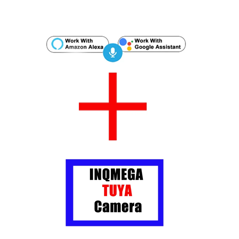 INQMEGA Product Extra Google Home and Alexa for Tuya canera