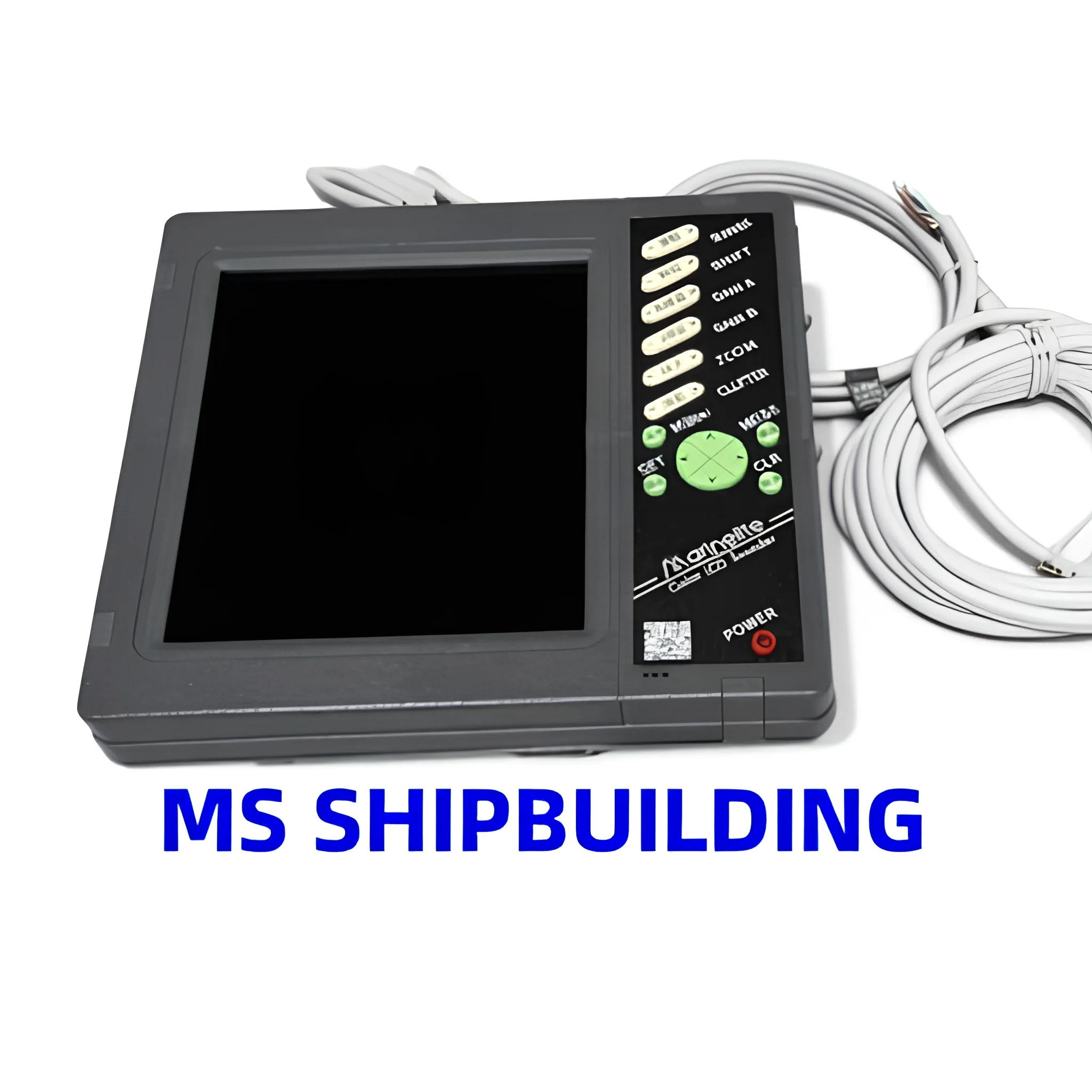 Marine Echo Sounder With Transducer Inland Watercraft 8inch Display Depth Finder ES80S Piston