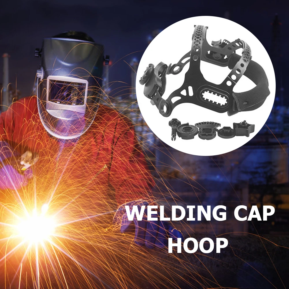 ABS Welding Mask Cap Headband Sweat-Absorbing Adjustable Soldering Helmet Band Standard Welding Helmet Headband