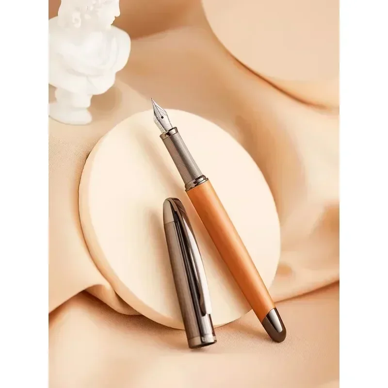 M Tip 0.7MM Tramol Long Knife Research Series Fountain Pen for Male and Female Students Business Office Practice Calligraphy Pen