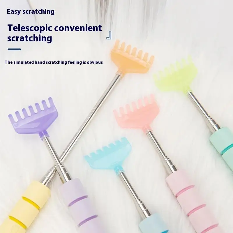 7 Claws Extendable Portable Telescoping Metal Back Scratchers Hand Massager With Handles For Thanksgiving Birthday Gift