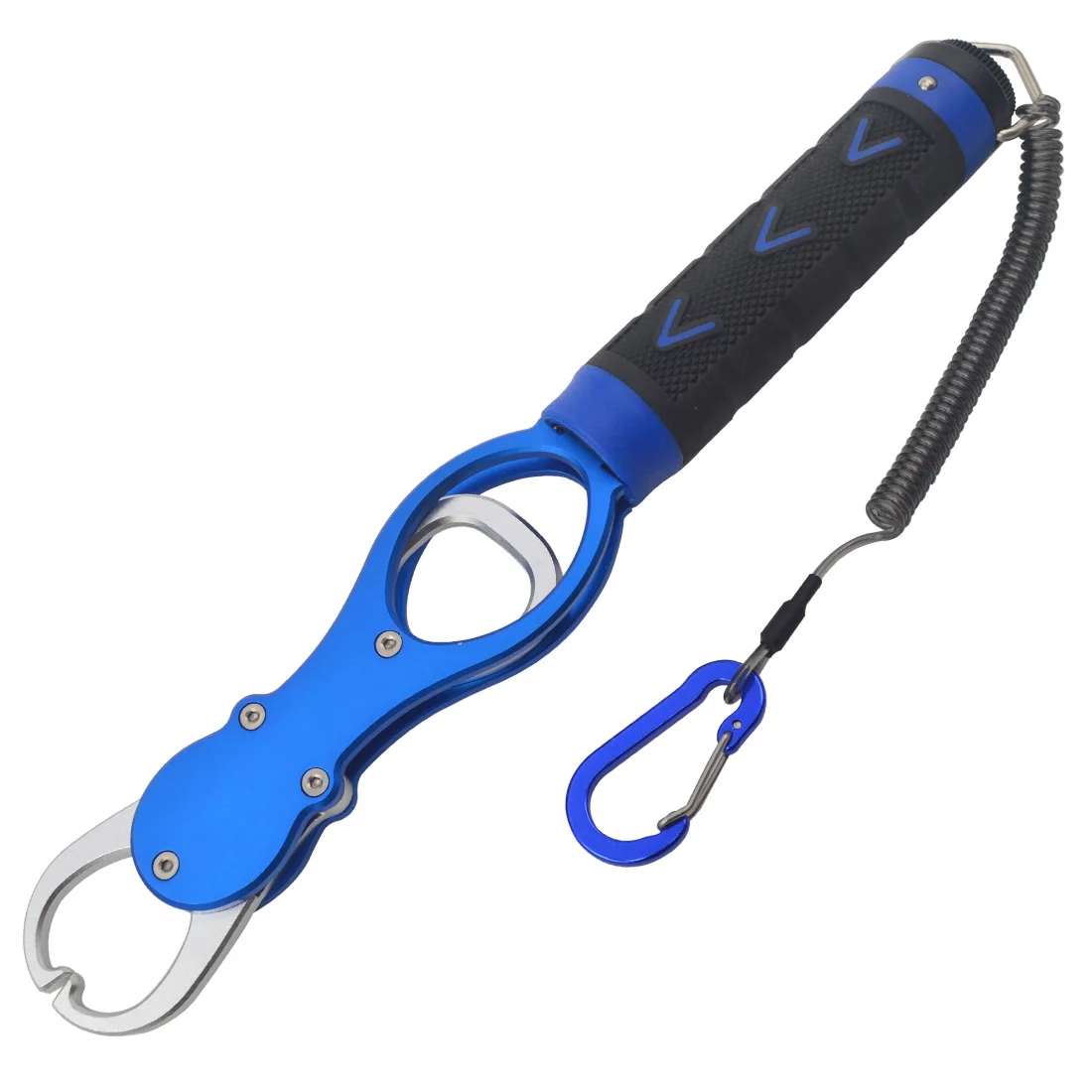 Imagem -06 - Alumínio Alloy Fish Grip Fishing Scale Pesando com Corda de Retenção Ferramentas Outdoor Lure 15kg