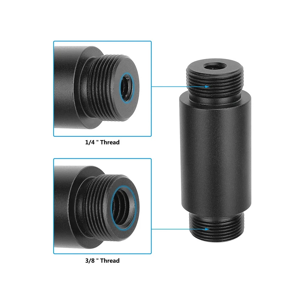 CAMVATE 2インチ マイクロロッド マイクマウント 5/8-27アダプター付き CAMVATE 2インチ マイクロロッド マイクマウント 5/8-27アダプター付き エクステンダー