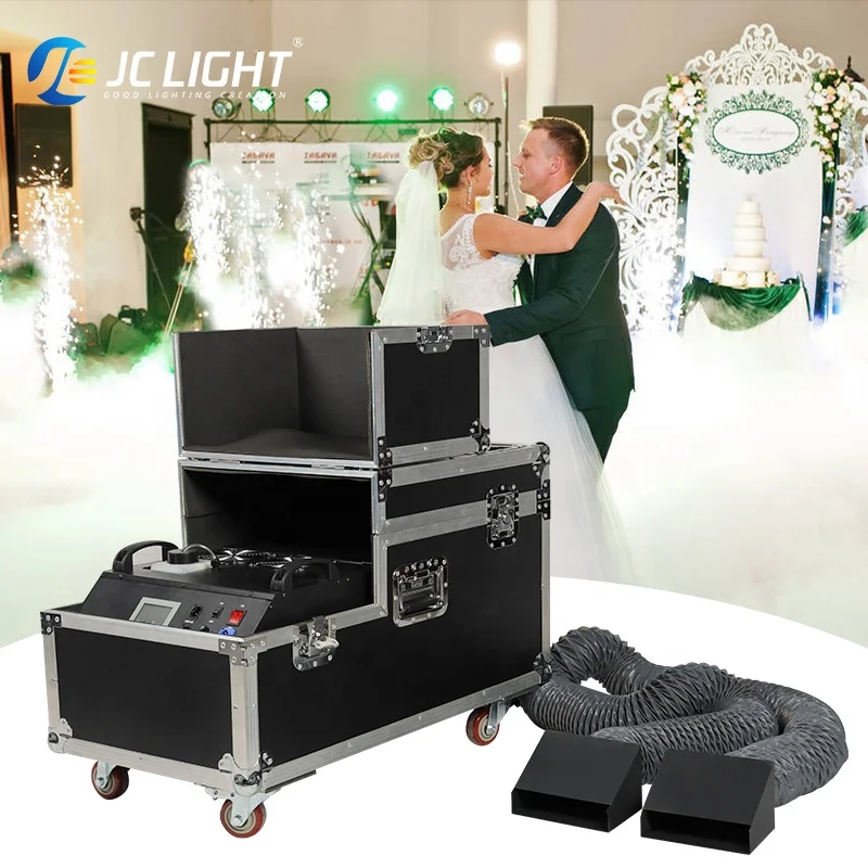 2000w Water Based Low Lying Fog Machine Wedding Party Stage Effect Equipment Smoke Fog Machine Water Base