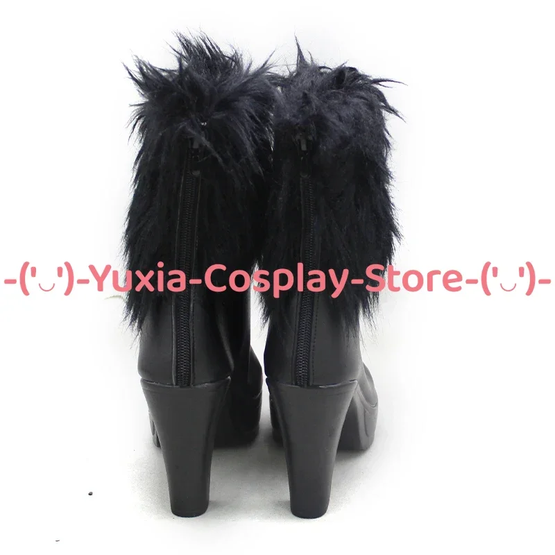 Yuxiacosplay! Buty do cosplayu Florence z Girls Frontline, rekwizyt postaci z anime, skórzane botki z PU, kostium na Halloween, karnawał, imprezę.