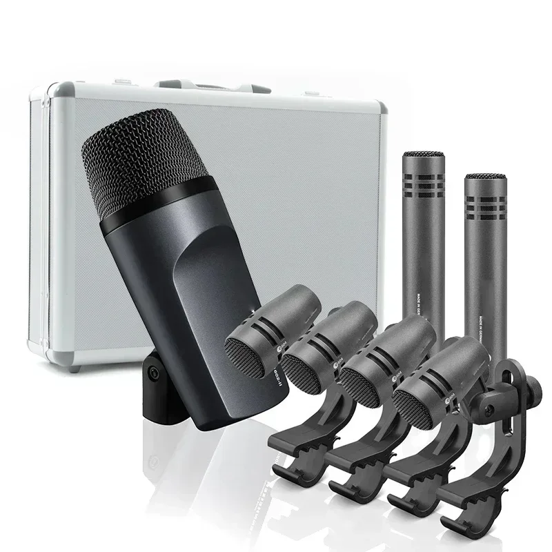 In stock  E600 Drum Microphone Kit Cardioid Musical Instrument Micrfono E604 E602 E614 Snare/Tom Condenser Drum Microphone view 2