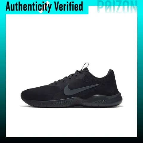 Nike Flex Experience RN 9 Comfortable Cushioning Slip Resistant Low top Running Shoes Men's Black Ink CD0225-004