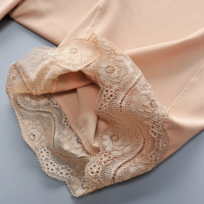 Женские бесшовные брюки из ледяного шелка с подтяжкой бедер, сокращение нижнего живота, со средней высокой талией, корректирующие фигуру, корректирующие брюки, формирующие брюки