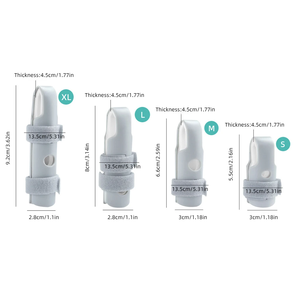 Alívio da dor Gatilho, Dedo fixação tala, endireitar cinta, entorse ajustável, luxação fratura, suporte protetor