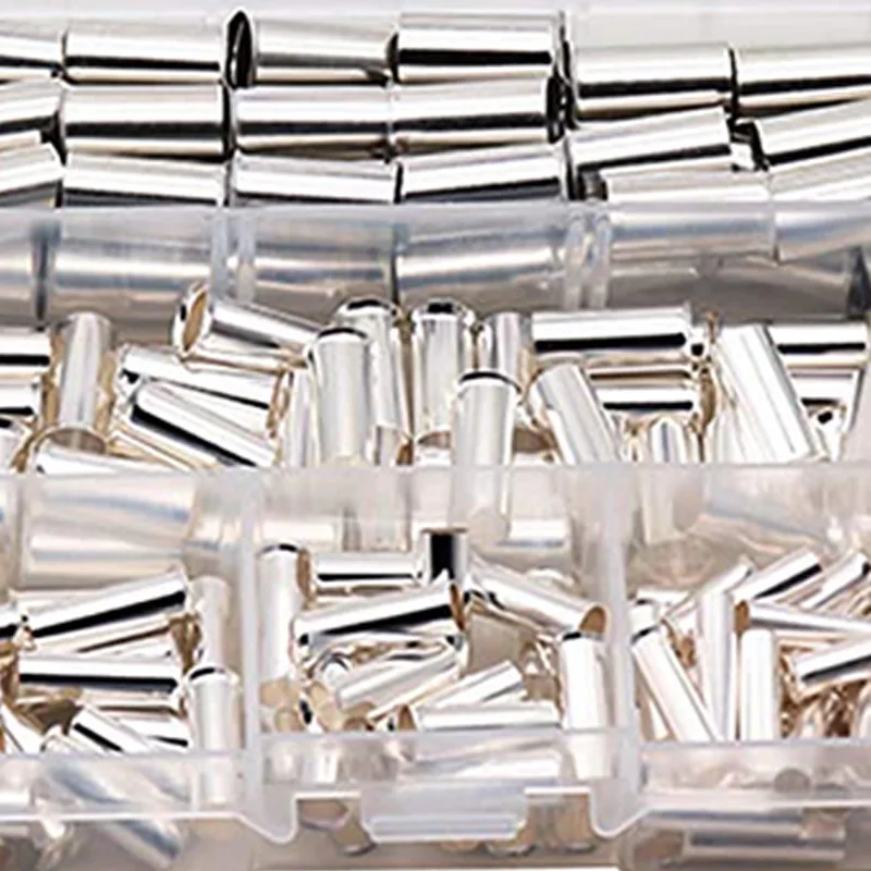 Bild 7: Kupfer-Crimpklemmen, AWG 4,6,8,10, nicht isolierte Kabelendhülsen, Steckverbinder-Kit (240 Stück)-A69M