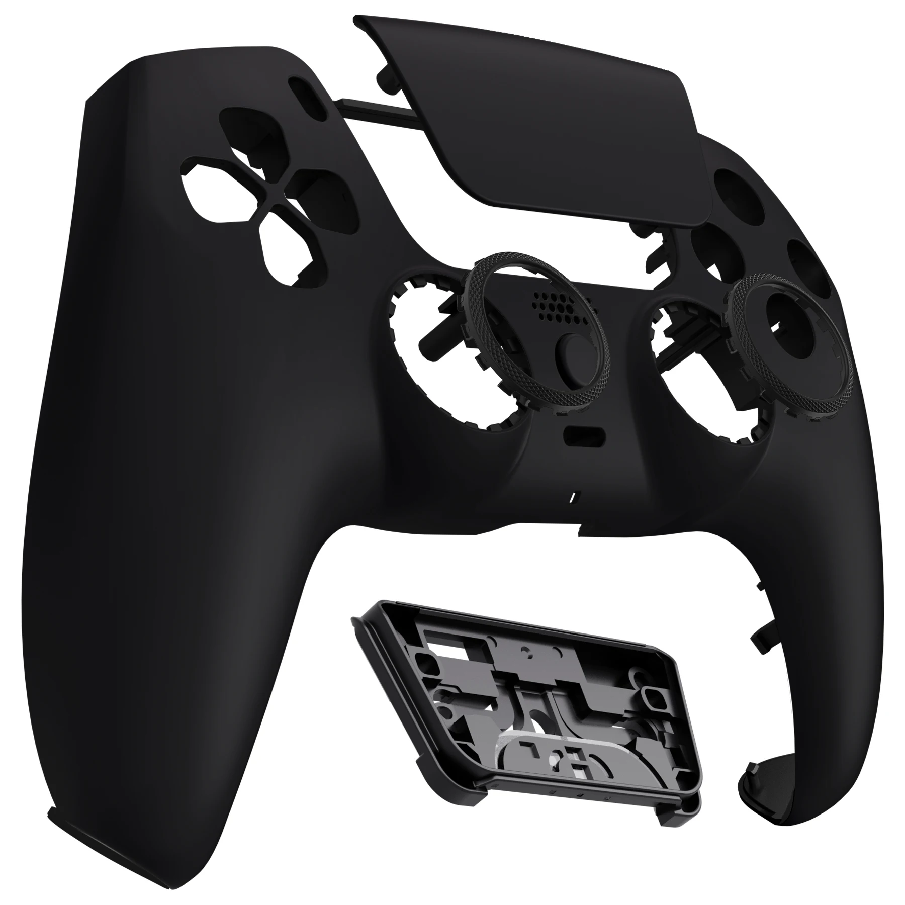 Imagem -05 - Extremerate-luna Substituição Shell Frontal Touchpad para Controlador Ps4 Preto Bdm010 020 030 40